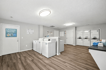 Resident laundry center